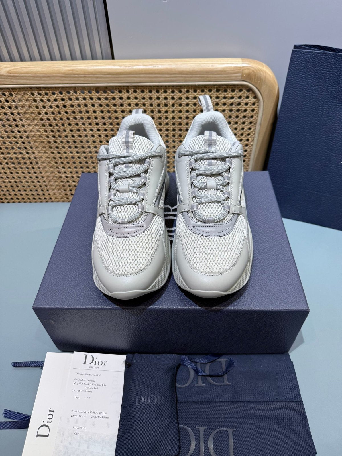 Sneakers B22 'Gris Perle' — vue 2