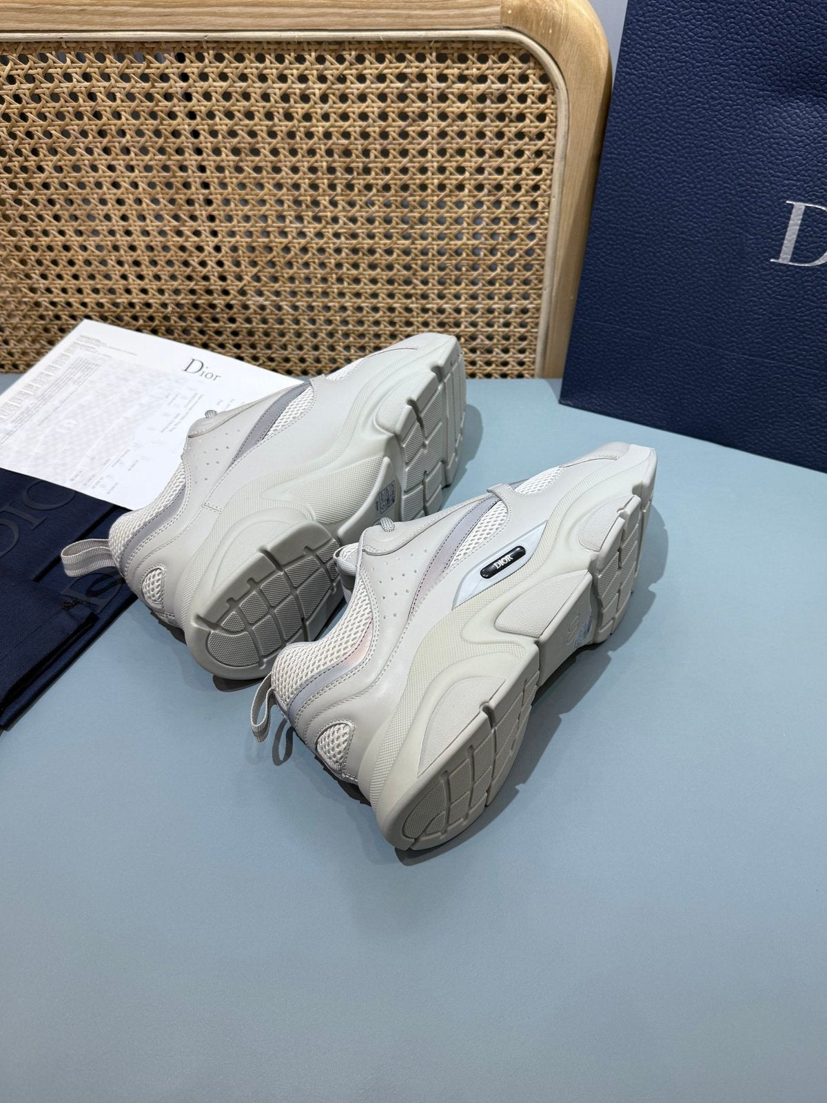 Sneakers B22 'Gris Perle' — vue 24
