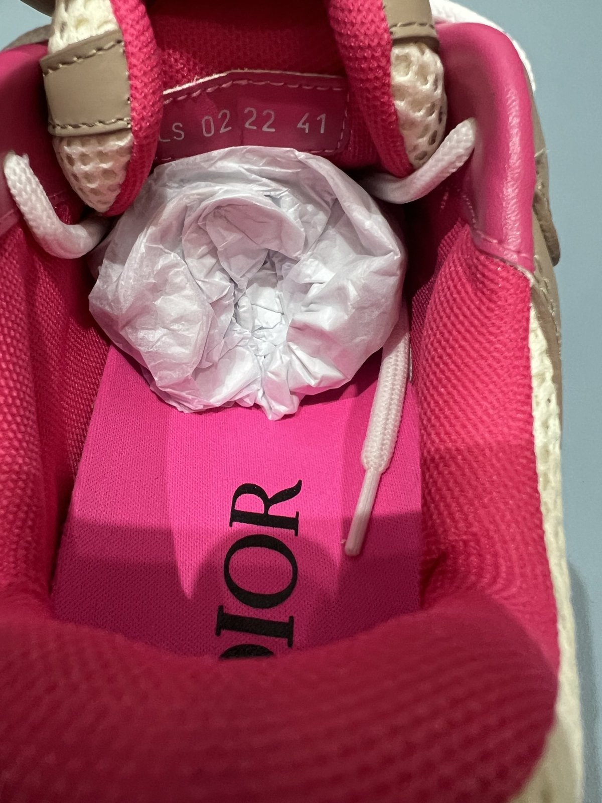 Sneakers B22 'Beige Gris Rouge' — vue 6