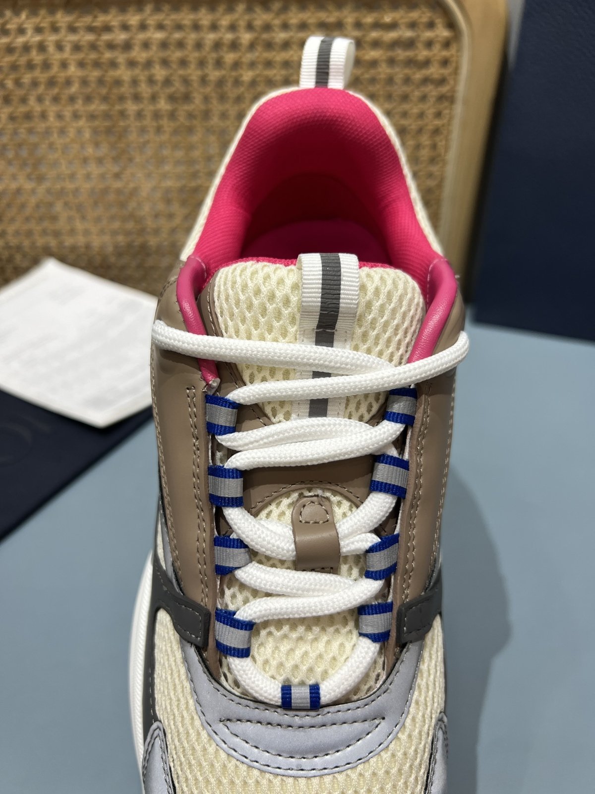 Sneakers B22 'Beige Gris Rouge' — vue 8