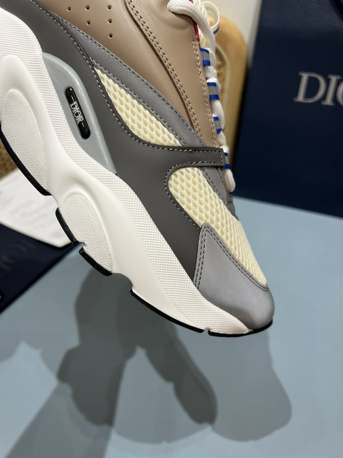 Sneakers B22 'Beige Gris Rouge' — vue 14