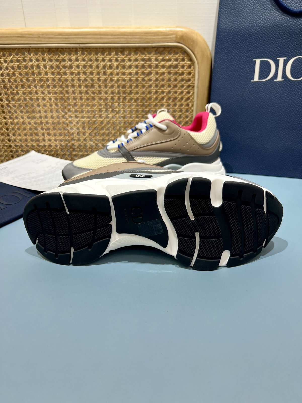 Sneakers B22 'Beige Gris Rouge' — vue 20