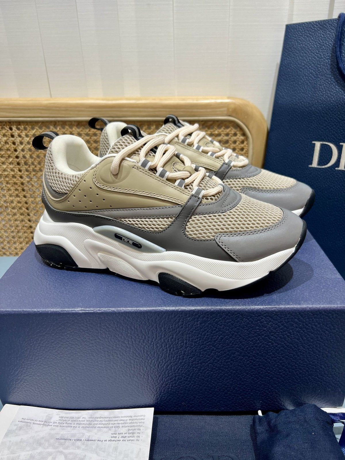 Sneakers B22 'Beige Taupe' — vue 3