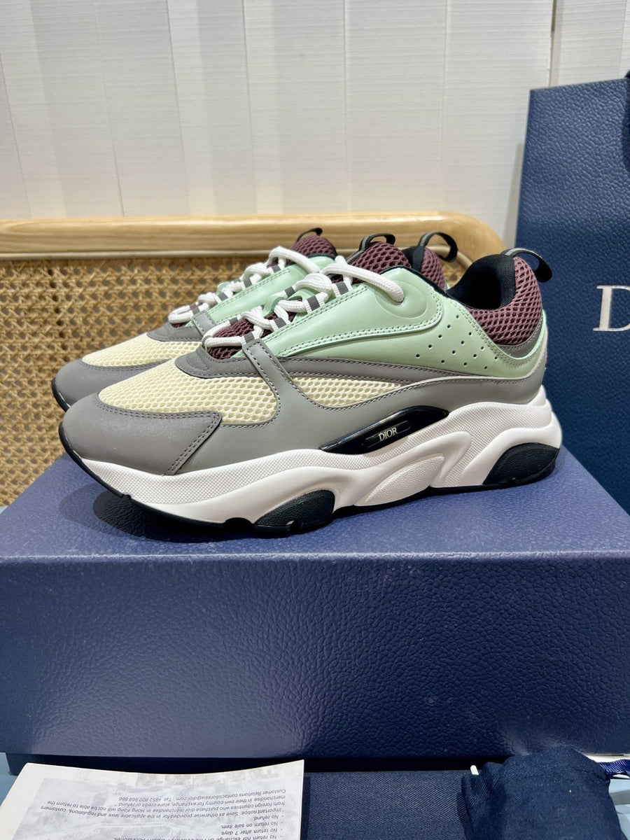 Sneakers B22 'Gris Vert Menthe'