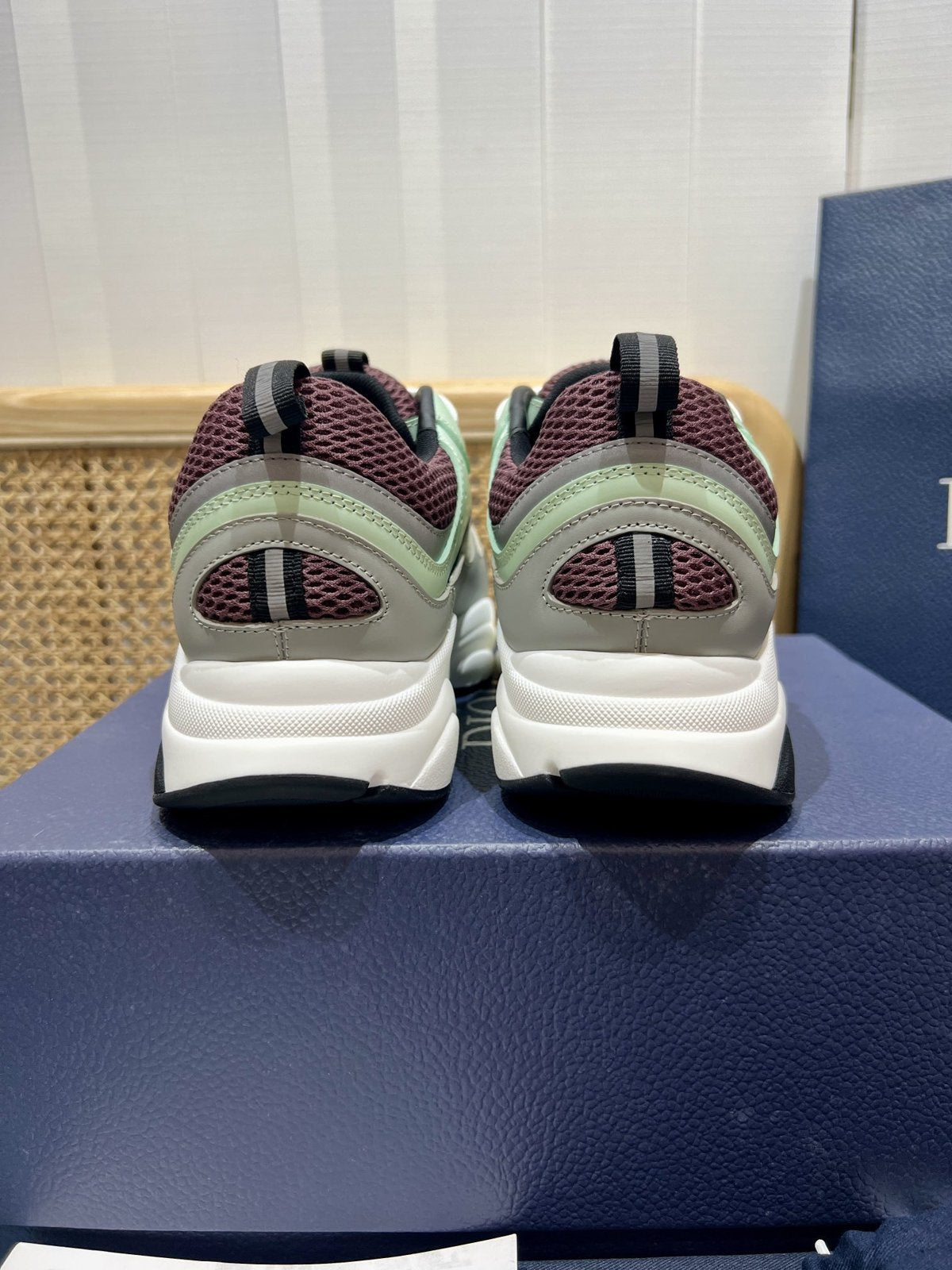Sneakers B22 'Gris Vert Menthe' — vue 4