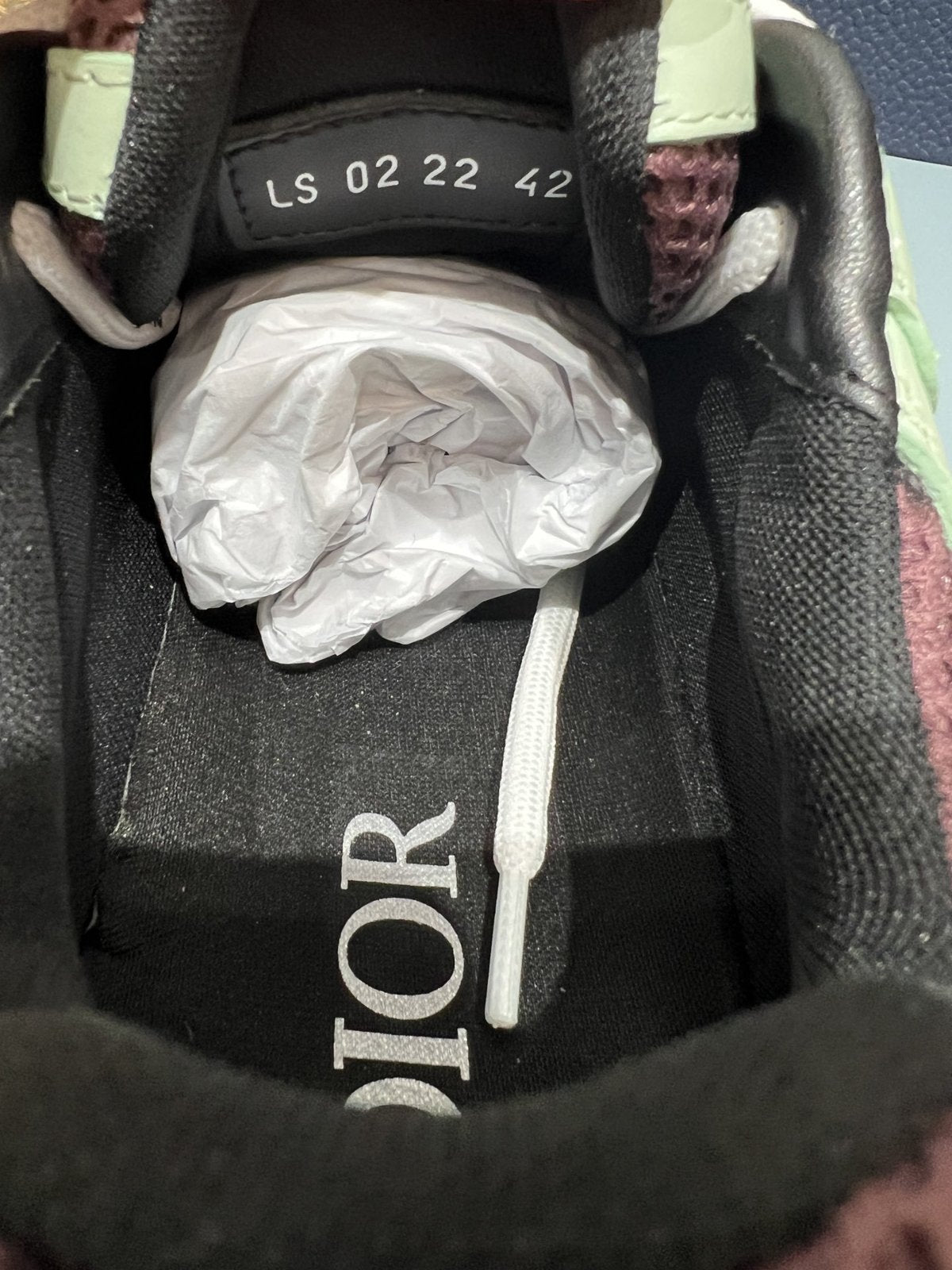 Sneakers B22 'Gris Vert Menthe' — vue 6