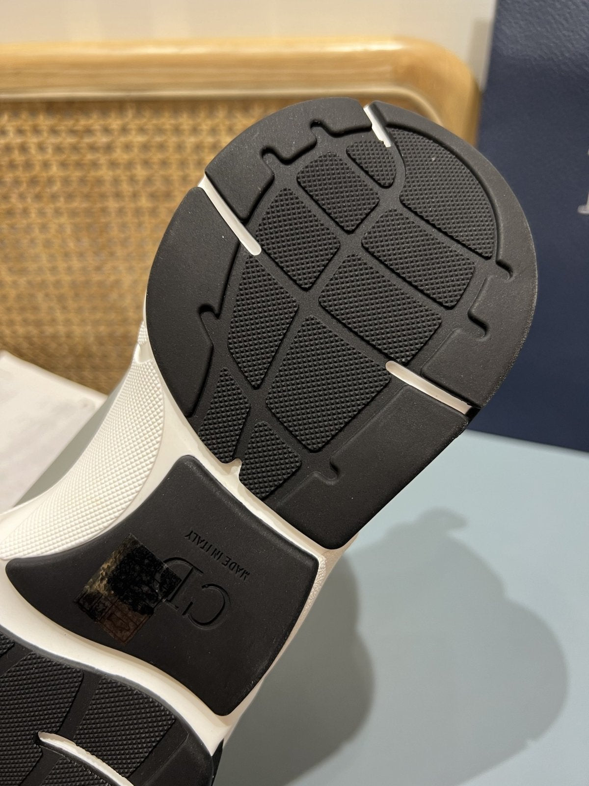 Sneakers B22 'Gris Vert Menthe' — vue 7