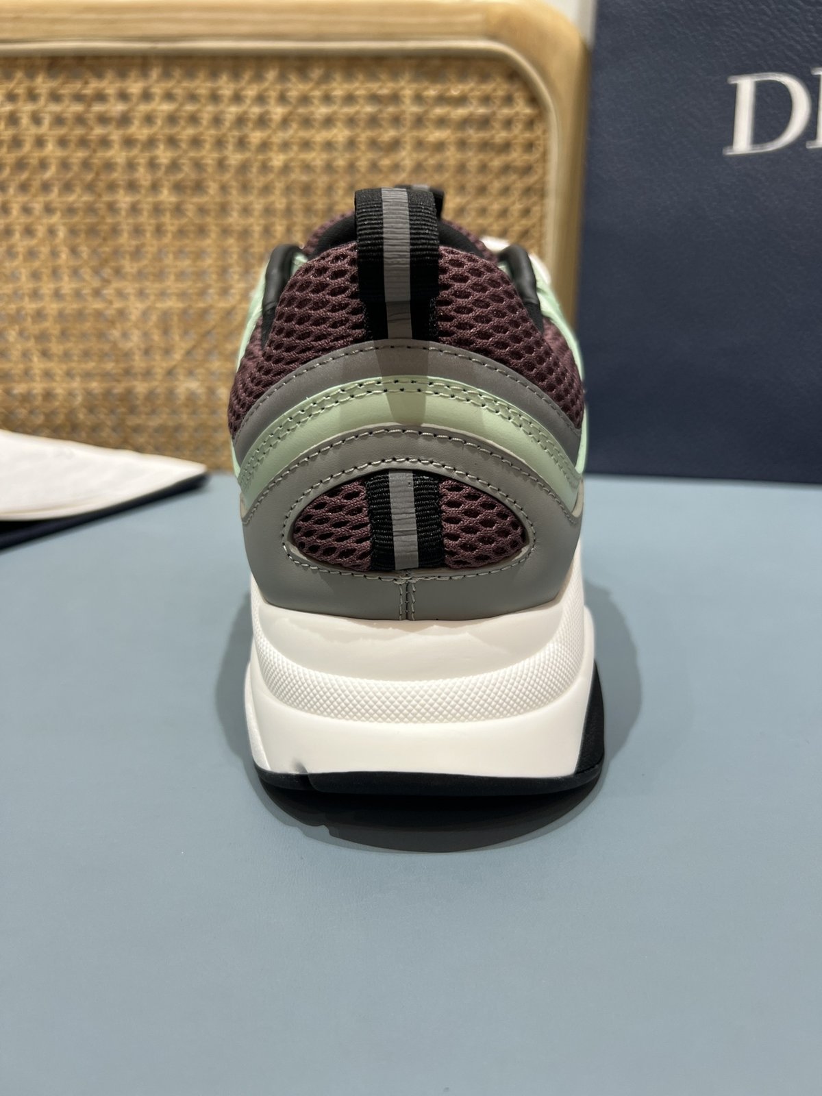 Sneakers B22 'Gris Vert Menthe' — vue 11