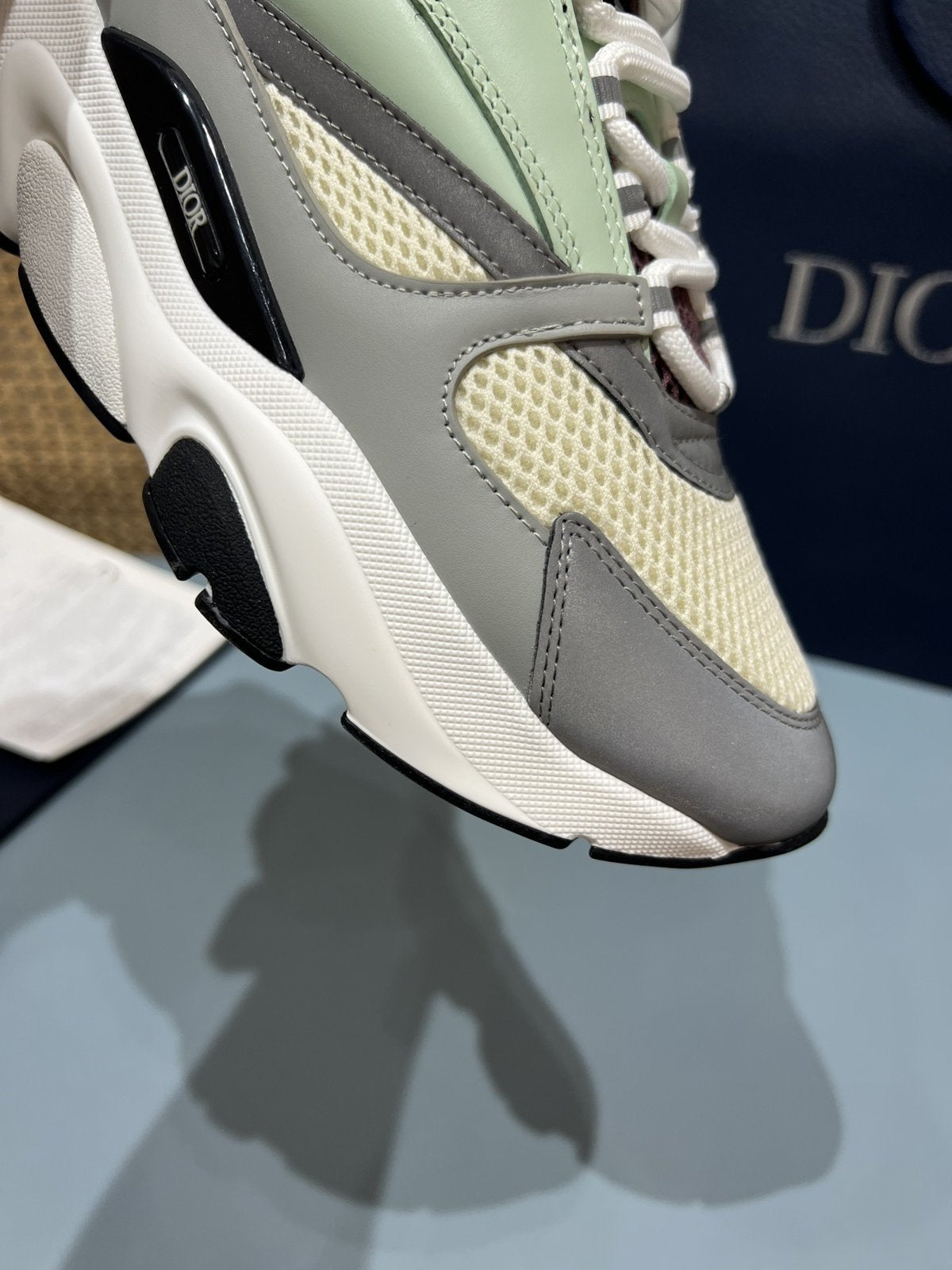 Sneakers B22 'Gris Vert Menthe' — vue 14