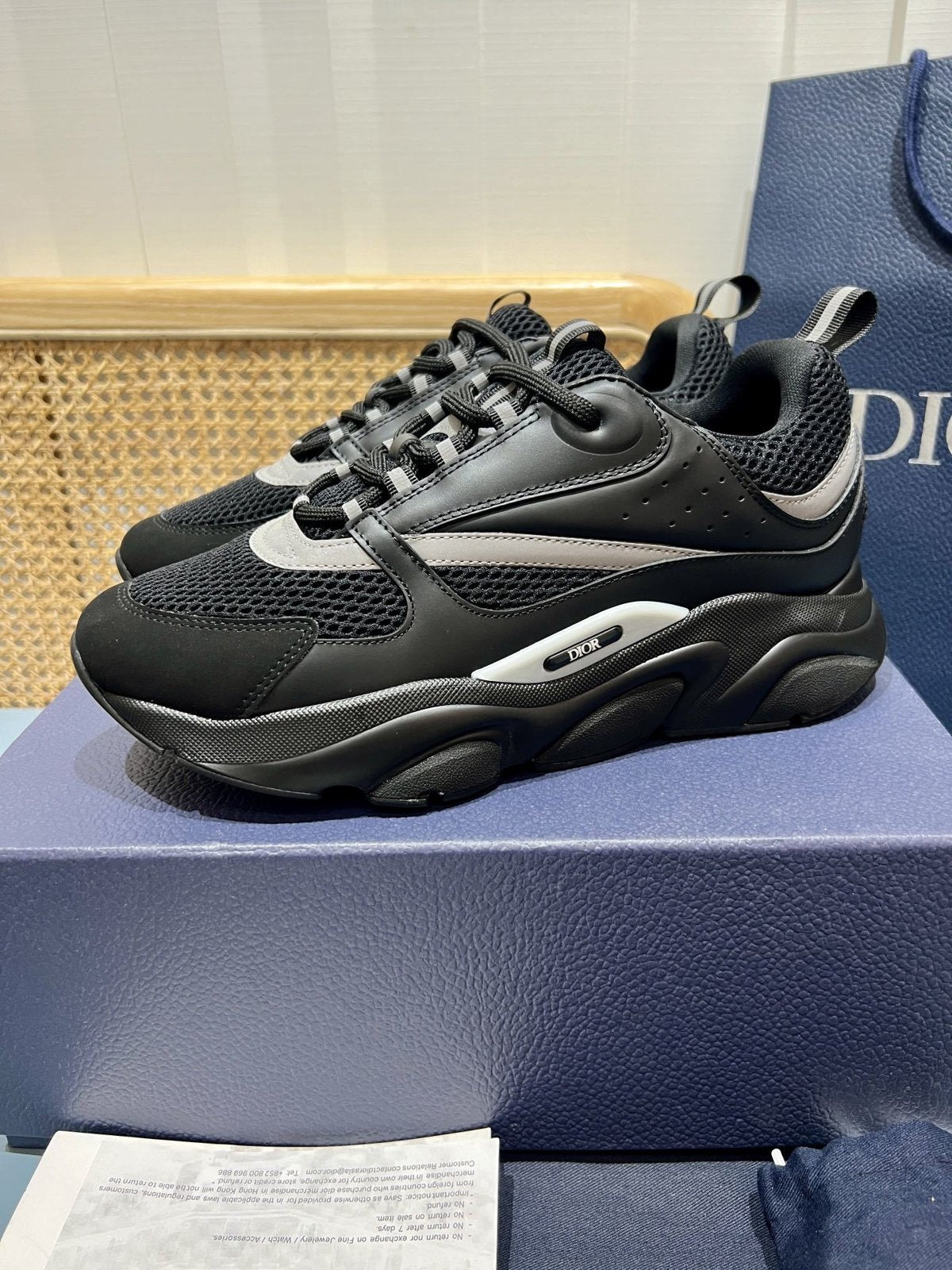 Sneakers B22 'Noir Intégral'