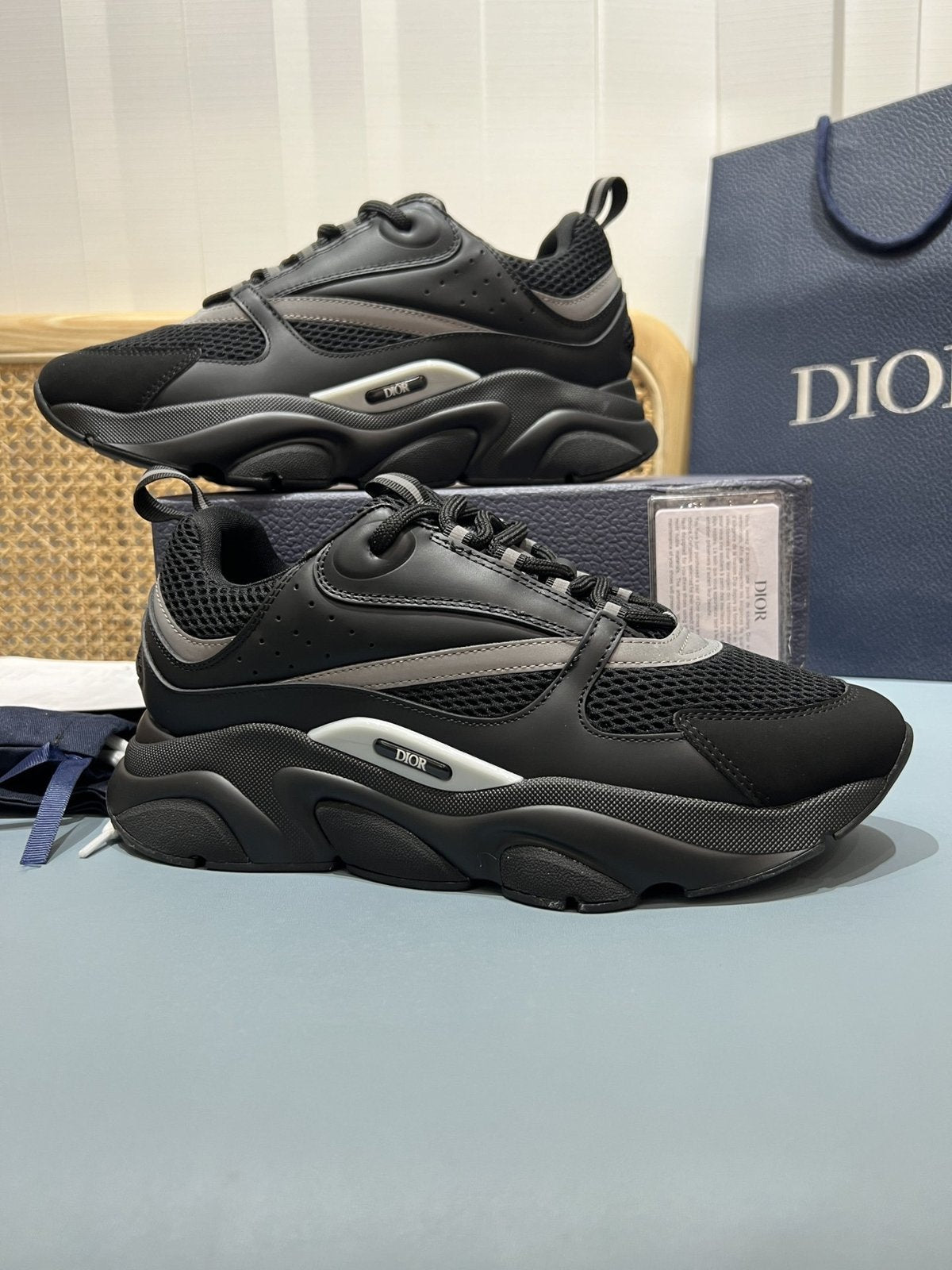 Sneakers B22 'Noir Intégral' — vue 5