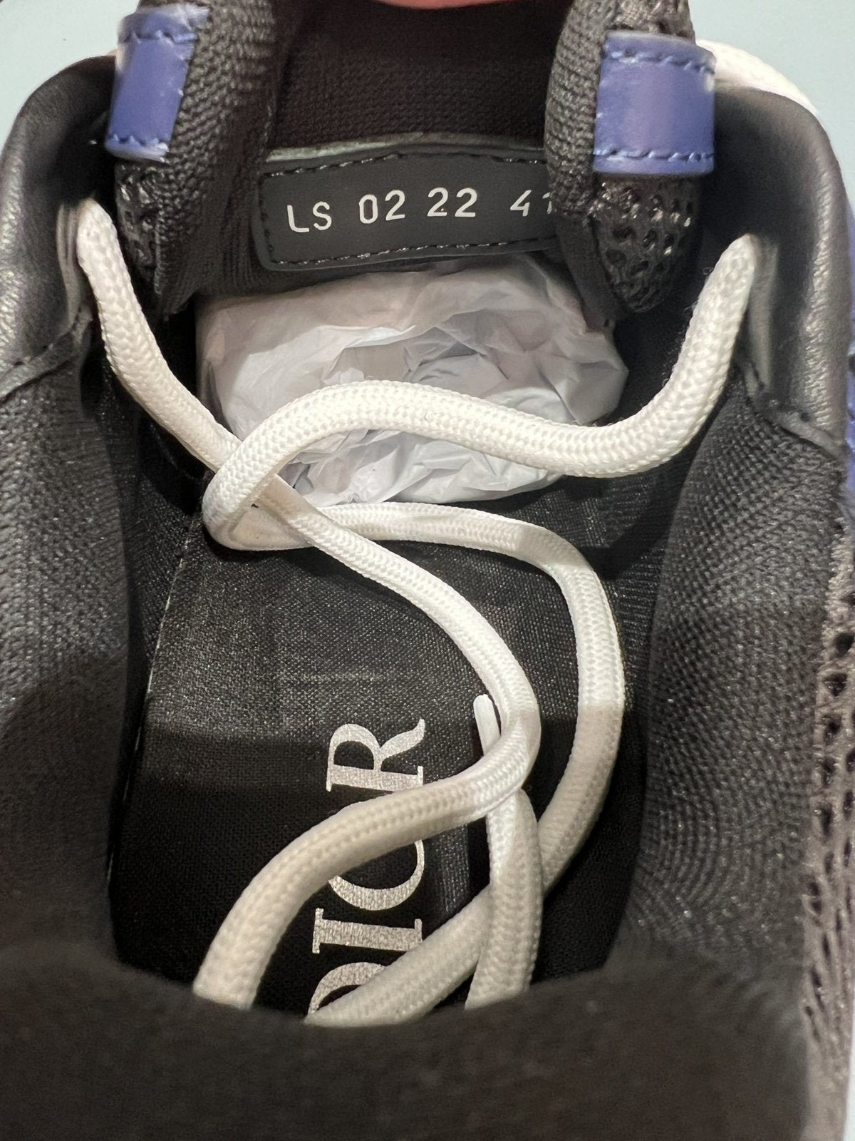 Sneakers B22 'Bleu Marine Noir Blanc' — vue 6