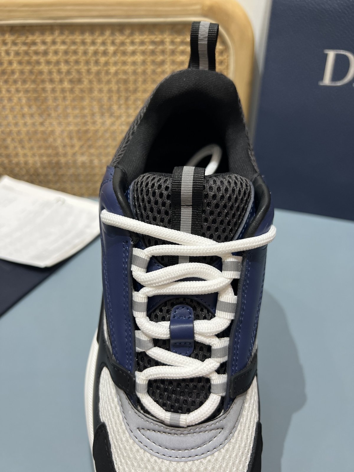 Sneakers B22 'Bleu Marine Noir Blanc' — vue 8