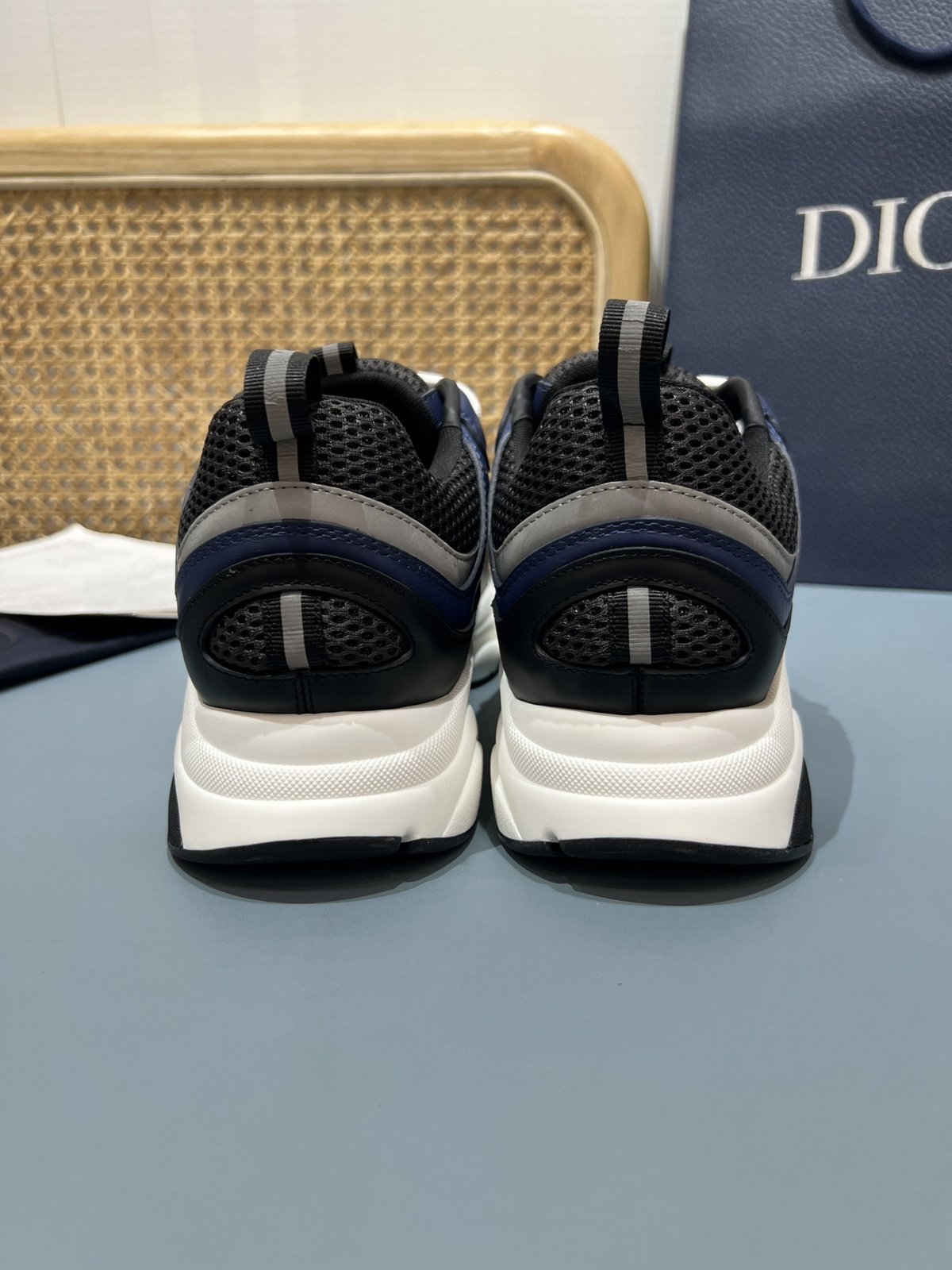 Sneakers B22 'Bleu Marine Noir Blanc' — vue 22