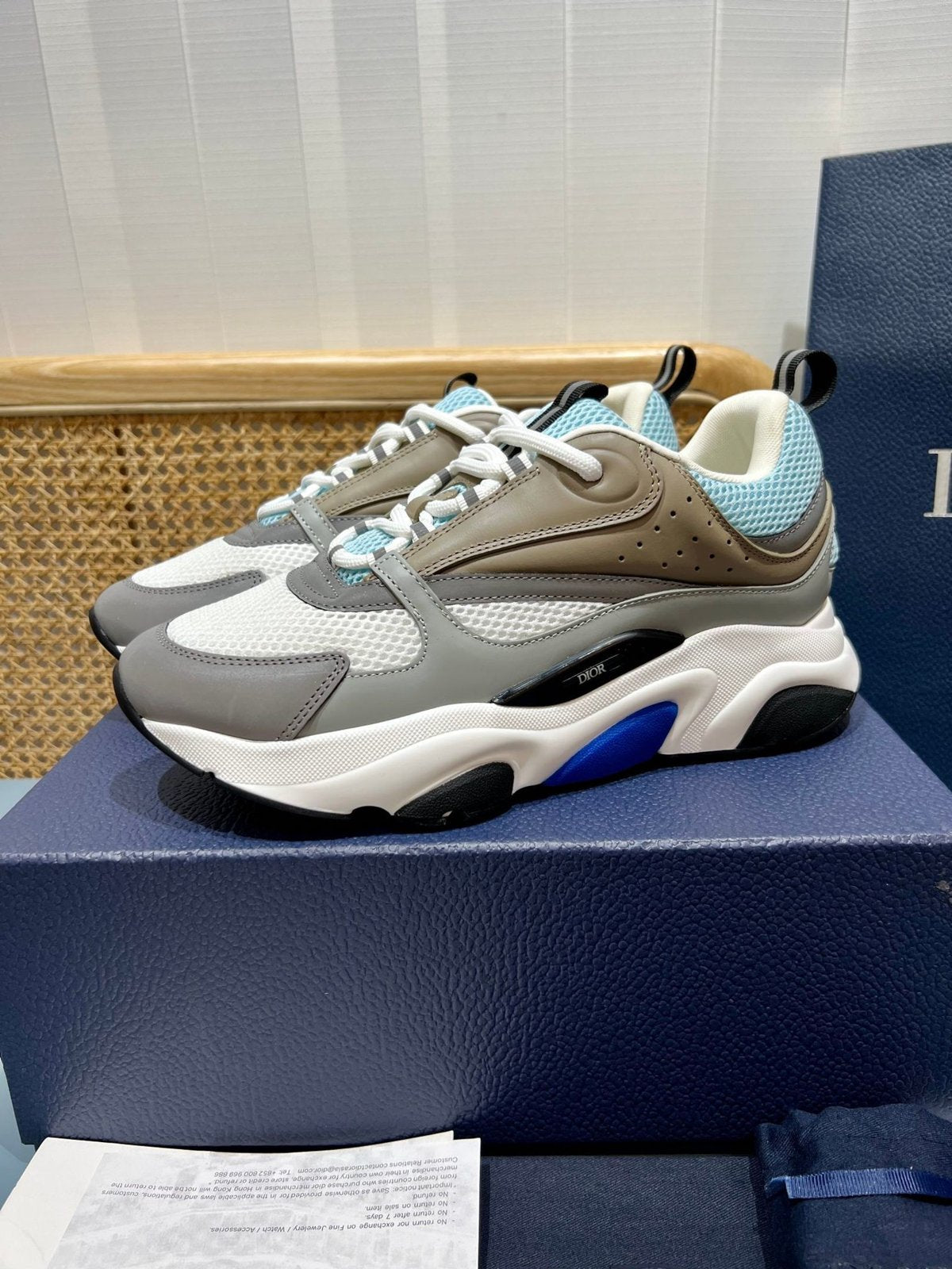 Sneakers B22 'Beige Gris Bleu Ciel'