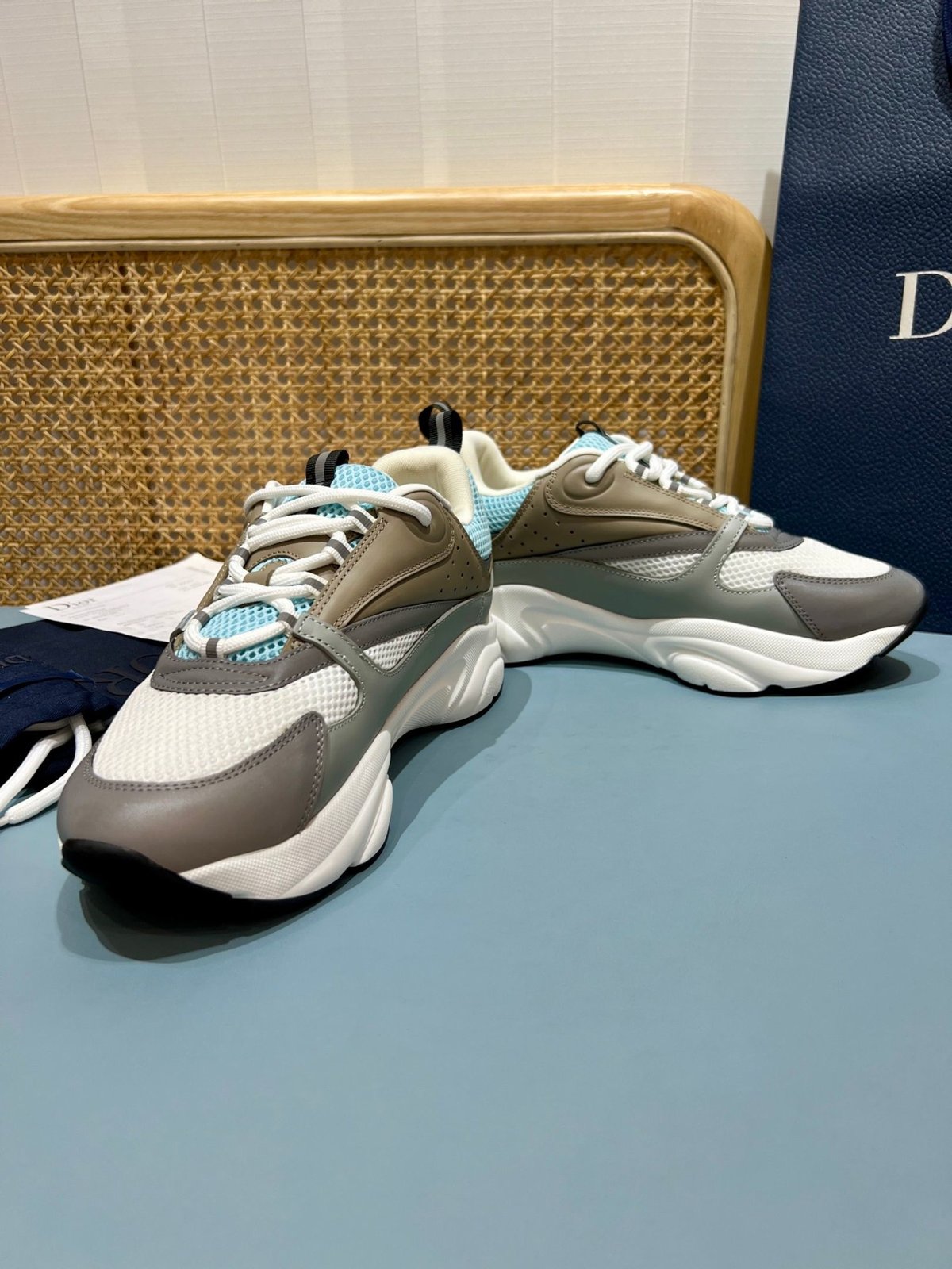 Sneakers B22 'Beige Gris Bleu Ciel' — vue 16