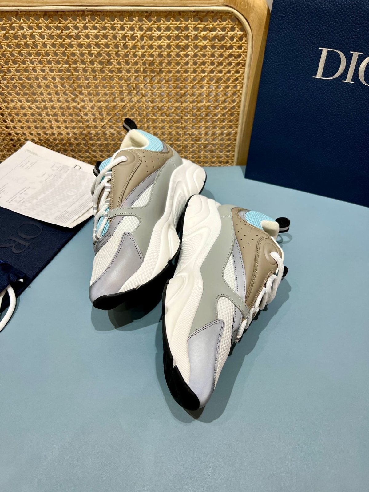 Sneakers B22 'Beige Gris Bleu Ciel' — vue 17
