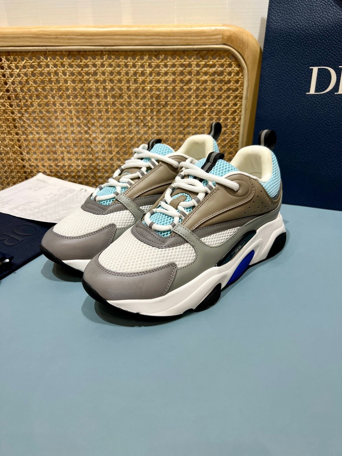 Sneakers B22 'Beige Gris Bleu Ciel' — vue 18