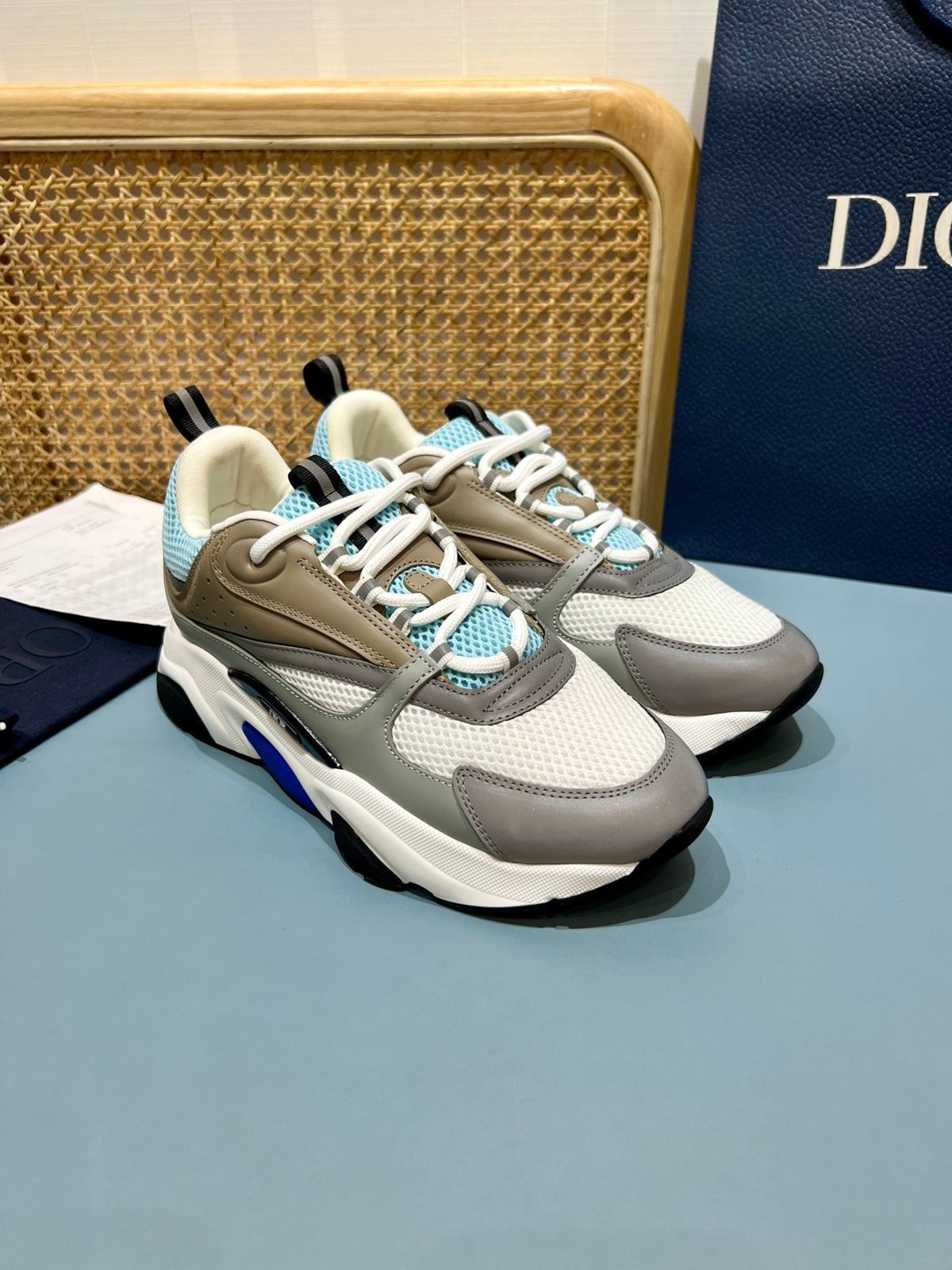 Sneakers B22 'Beige Gris Bleu Ciel' — vue 19