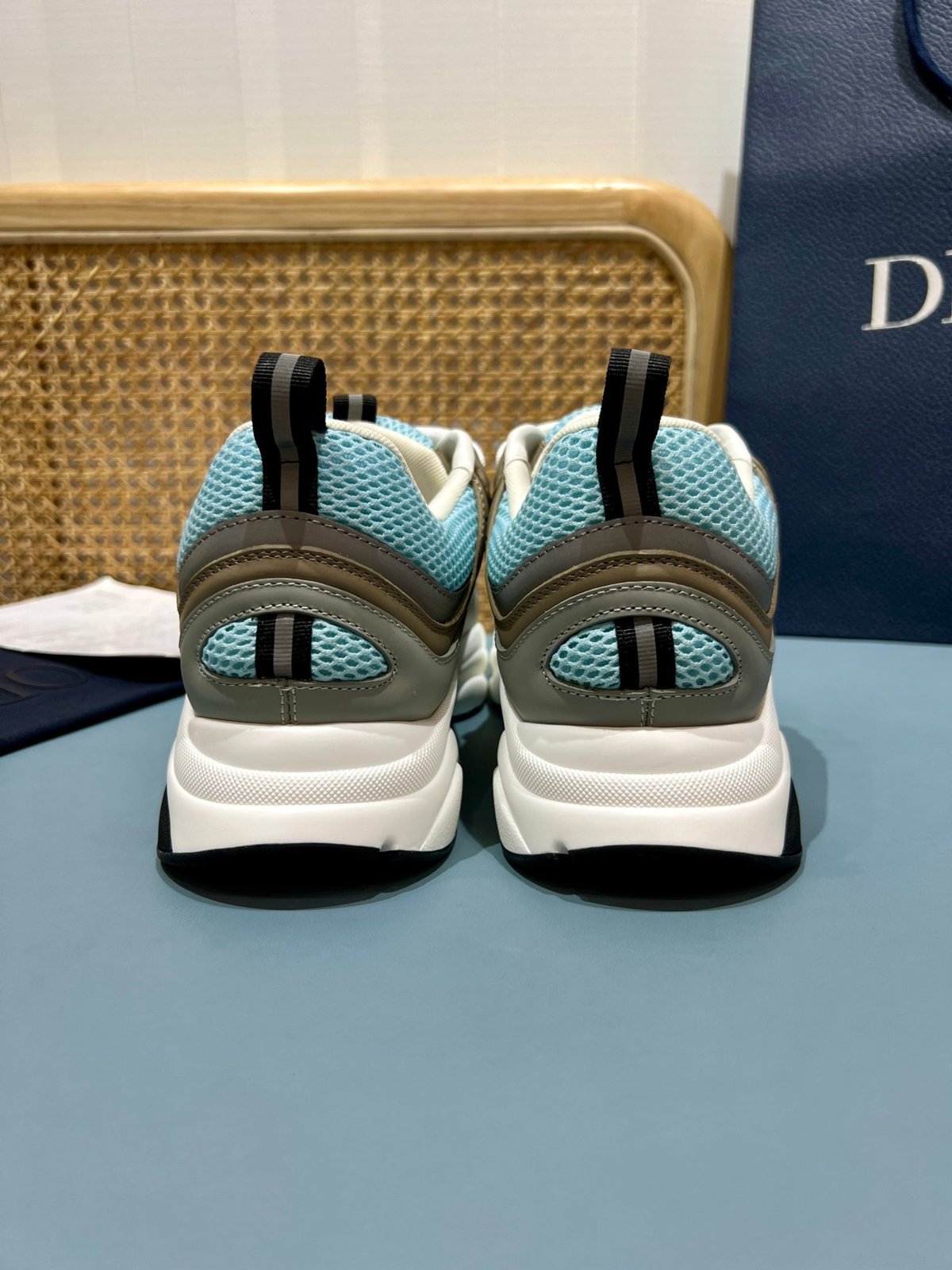 Sneakers B22 'Beige Gris Bleu Ciel' — vue 22