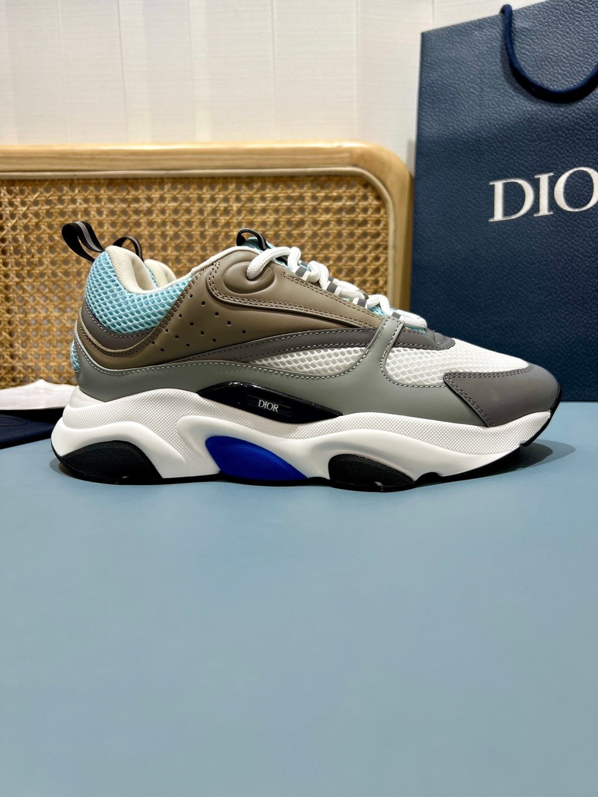 Sneakers B22 'Beige Gris Bleu Ciel' — vue 23