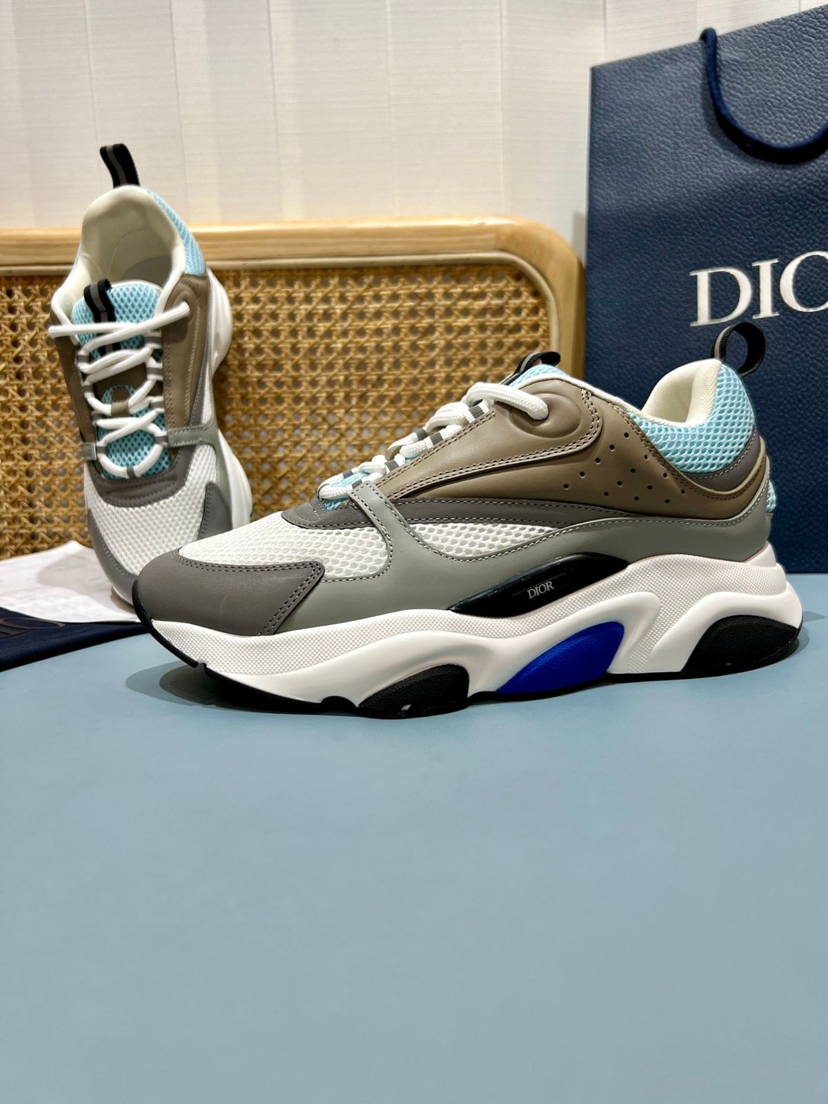 Sneakers B22 'Beige Gris Bleu Ciel' — vue 26