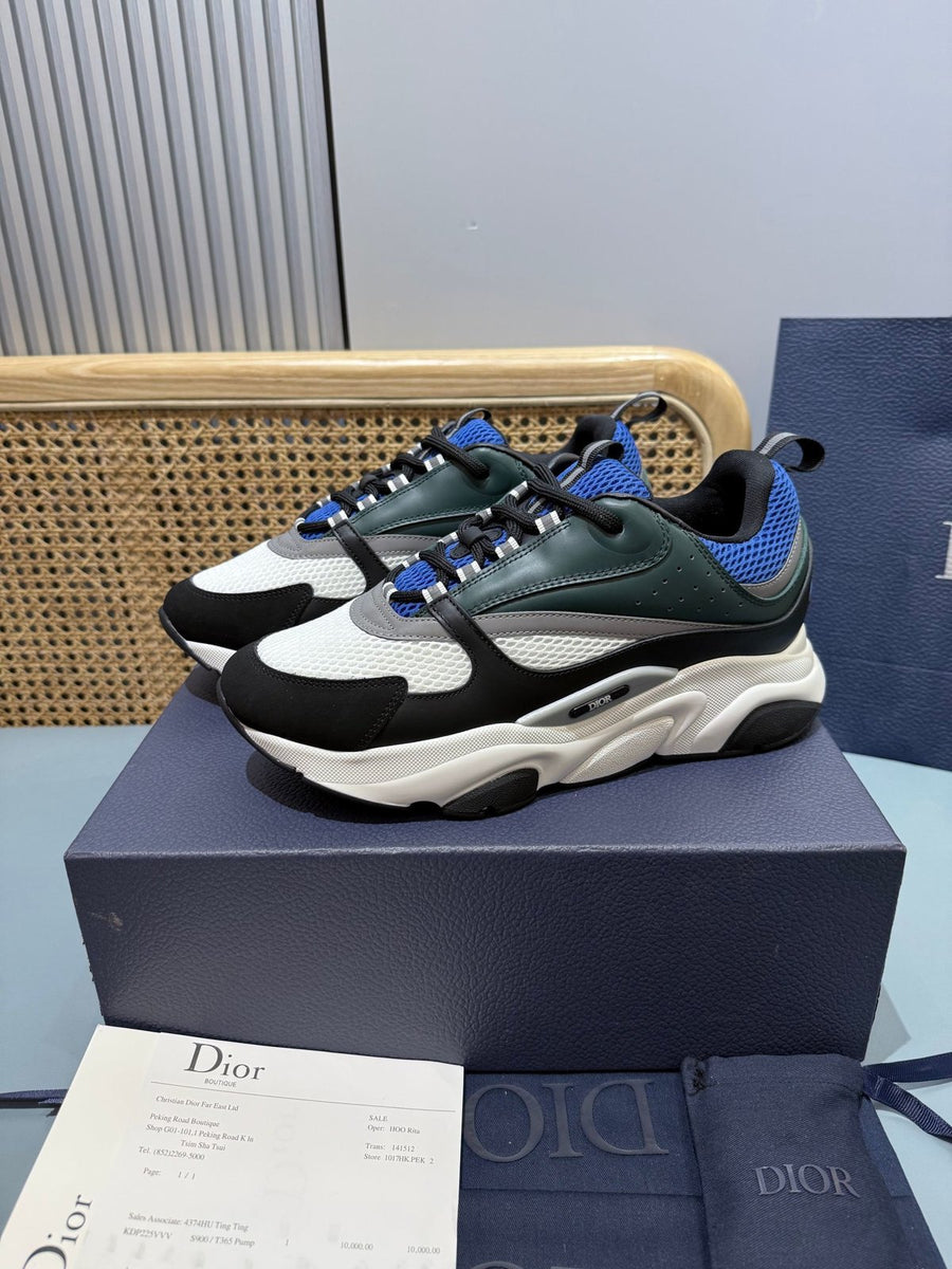 Sneakers B22 'Noir Bleu Marine'