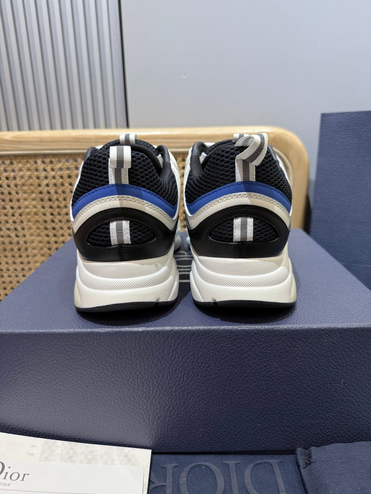Sneakers B22 'Blanc Noir Bleu' — vue 4