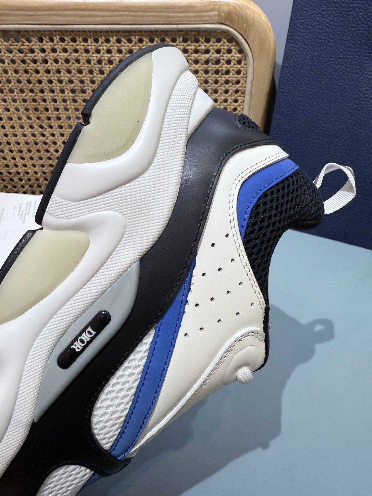 Sneakers B22 'Blanc Noir Bleu' — vue 12