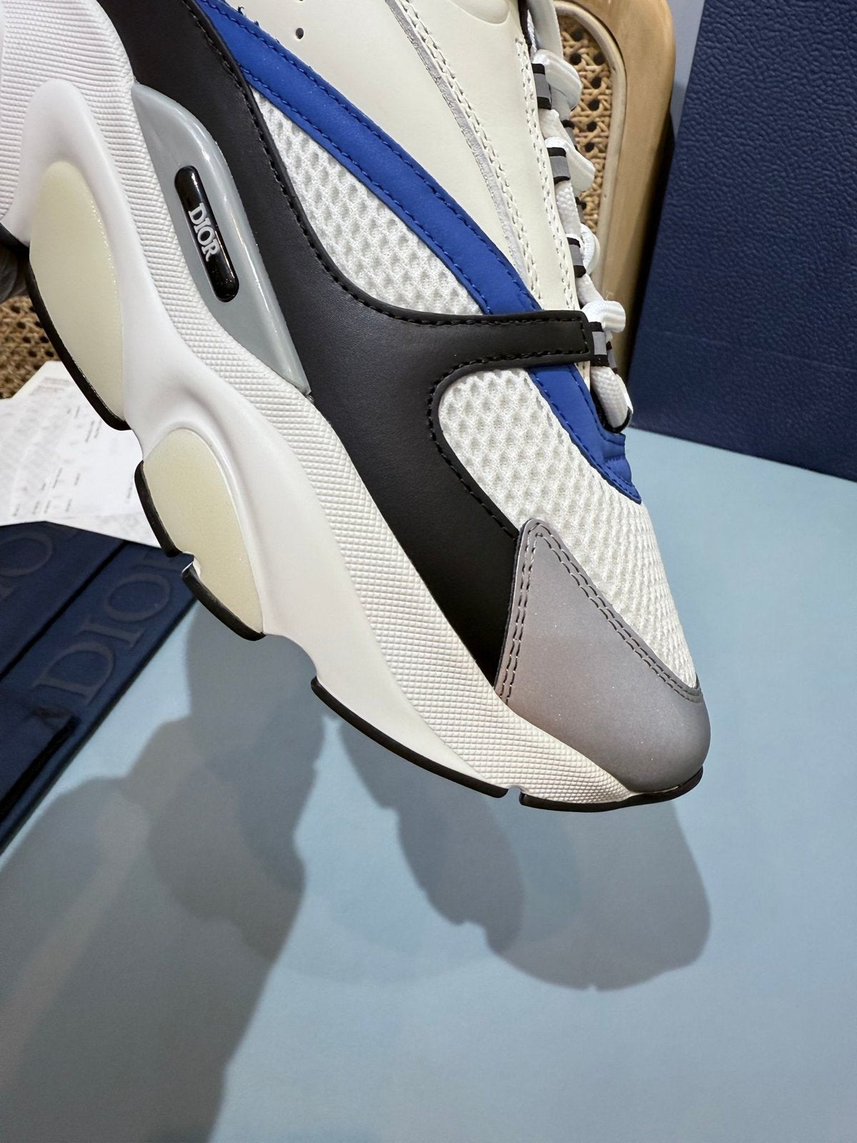 Sneakers B22 'Blanc Noir Bleu' — vue 13