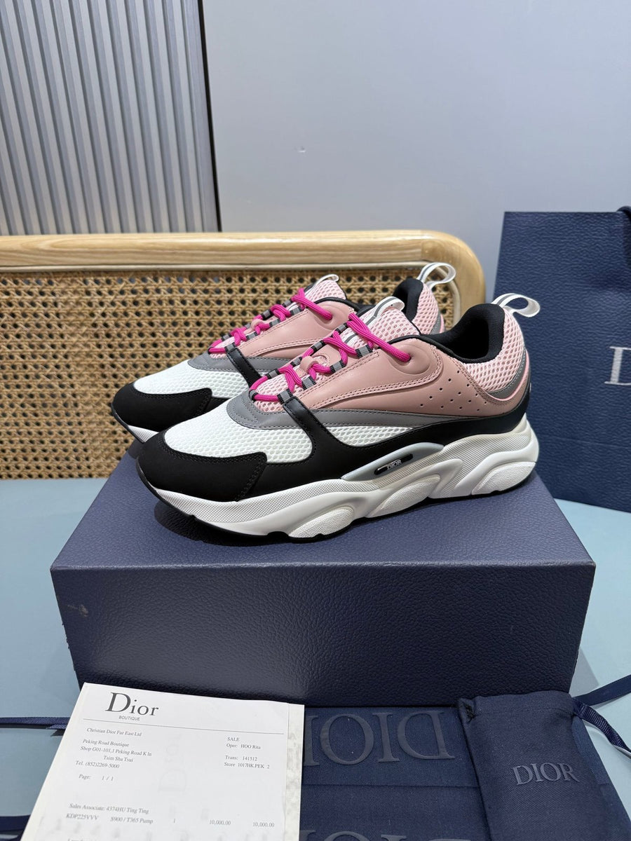 Sneakers B22 'Noir Blanc Rose'