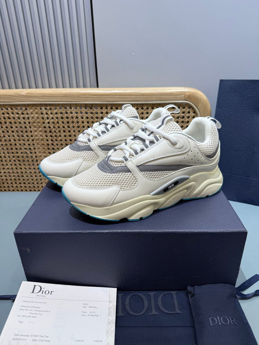Sneakers B22 'Blanc Gris Turquoise'