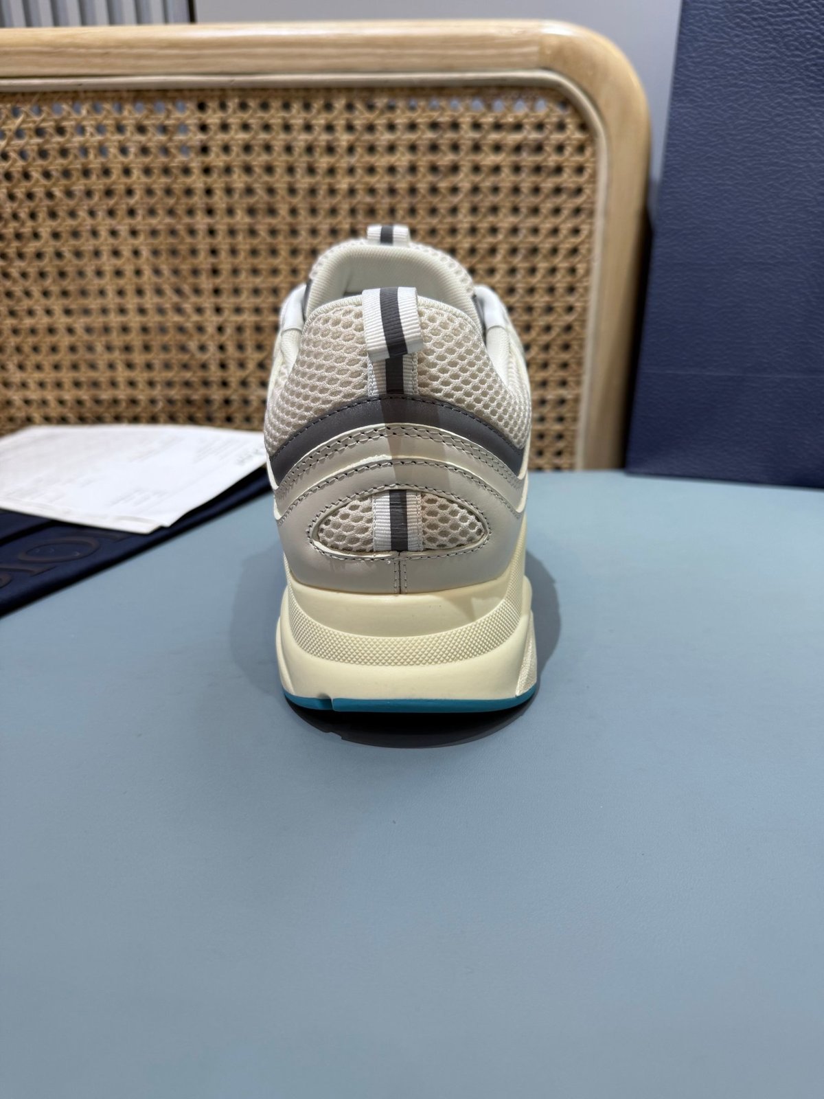 Sneakers B22 'Blanc Gris Turquoise' — vue 11