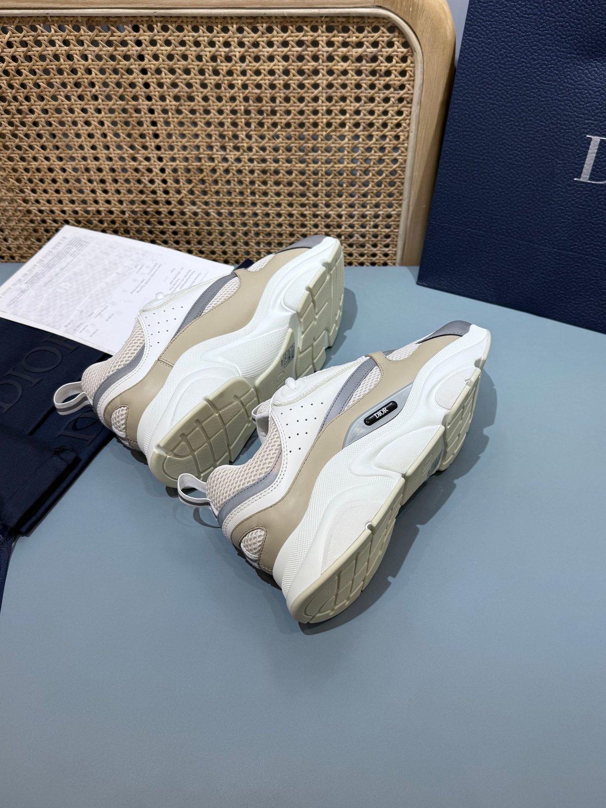 Sneakers B22 'Gris Clair' — vue 24