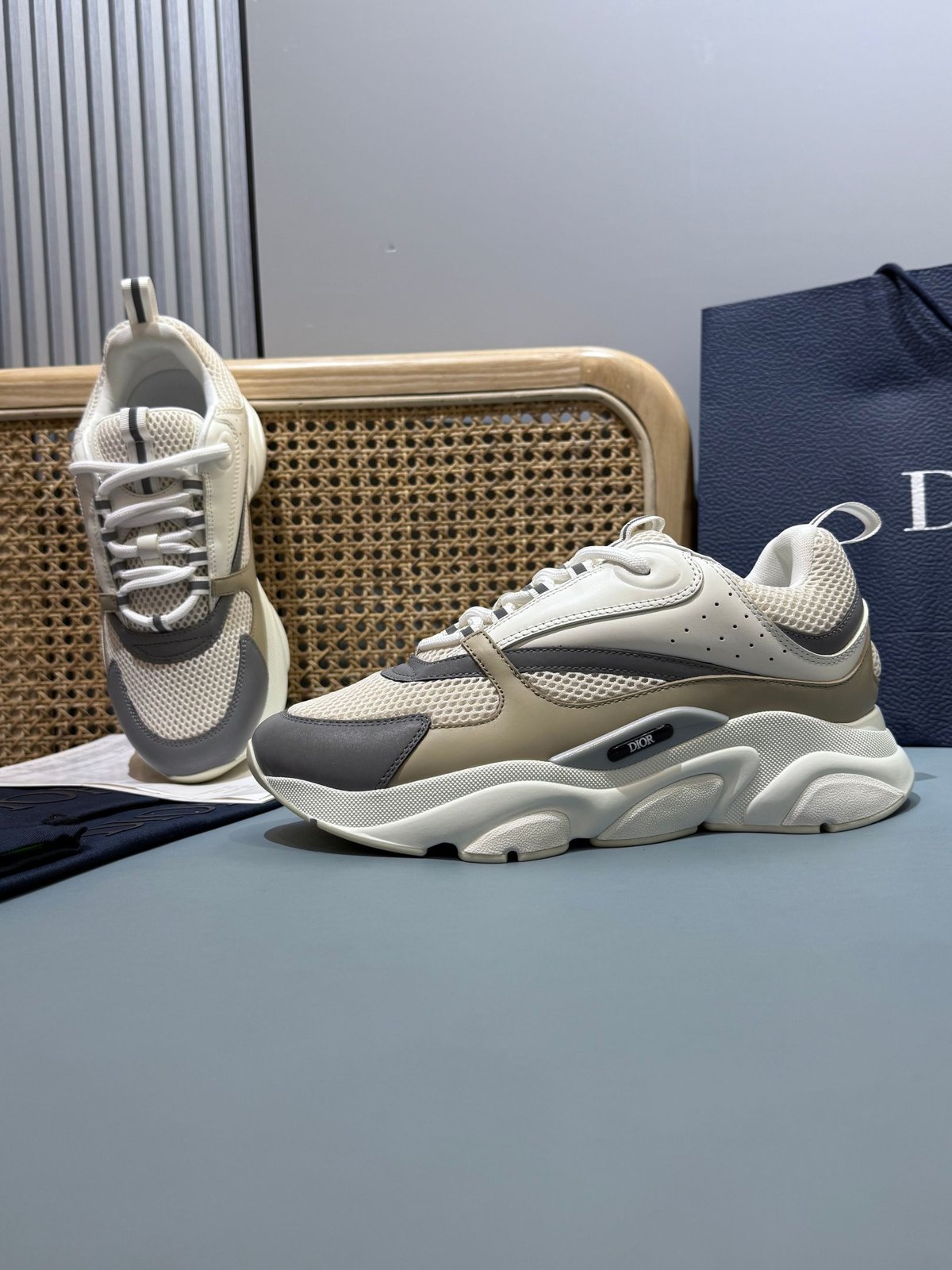 Sneakers B22 'Gris Clair' — vue 26