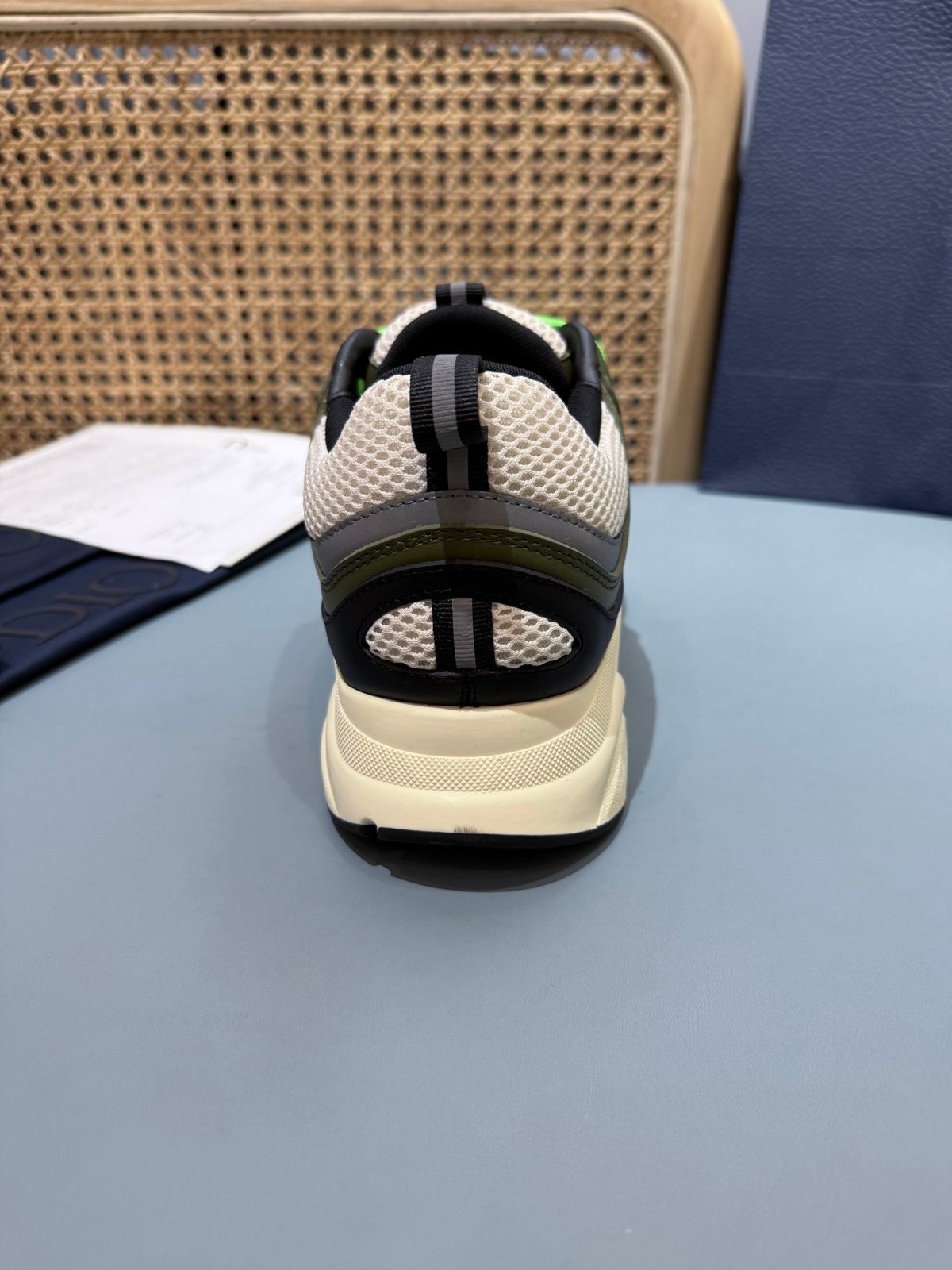Sneakers B22 'Noir Blanc Vert' — vue 11