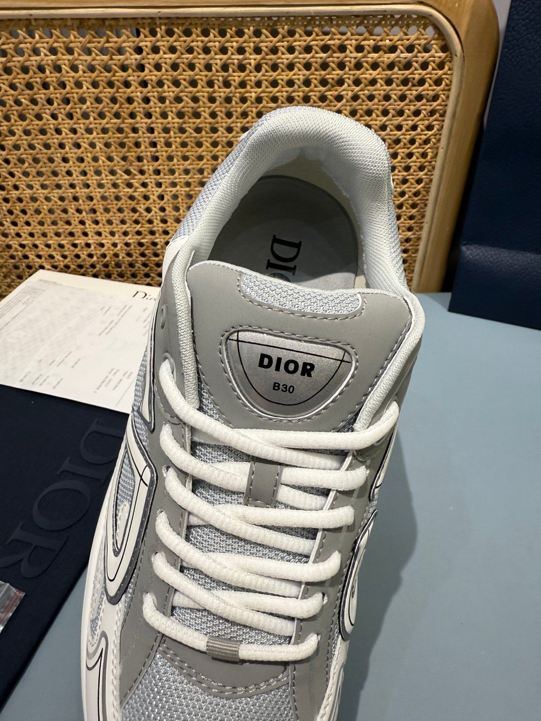 Sneakers B30 'Blanc Gris' — vue 7