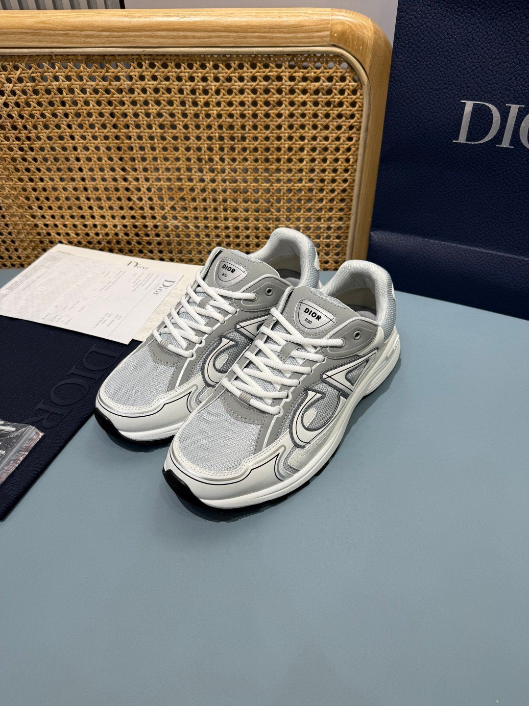 Sneakers B30 'Blanc Gris' — vue 16