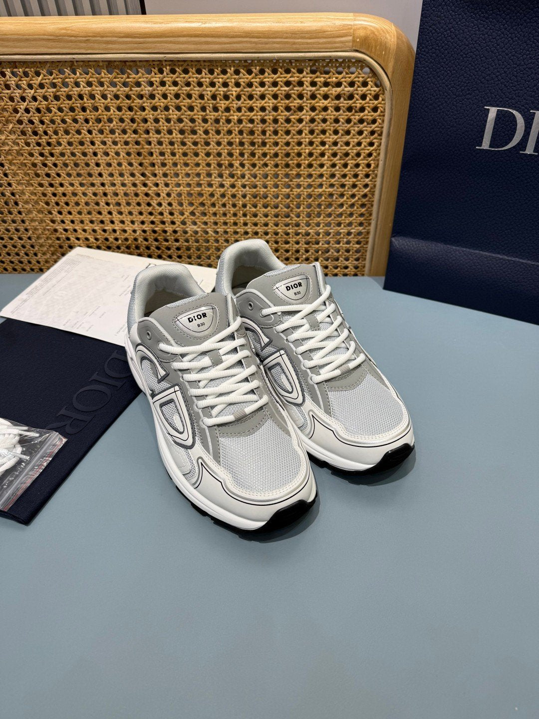 Sneakers B30 'Blanc Gris' — vue 17