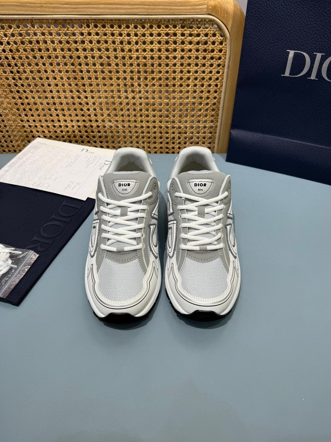 Sneakers B30 'Blanc Gris' — vue 18