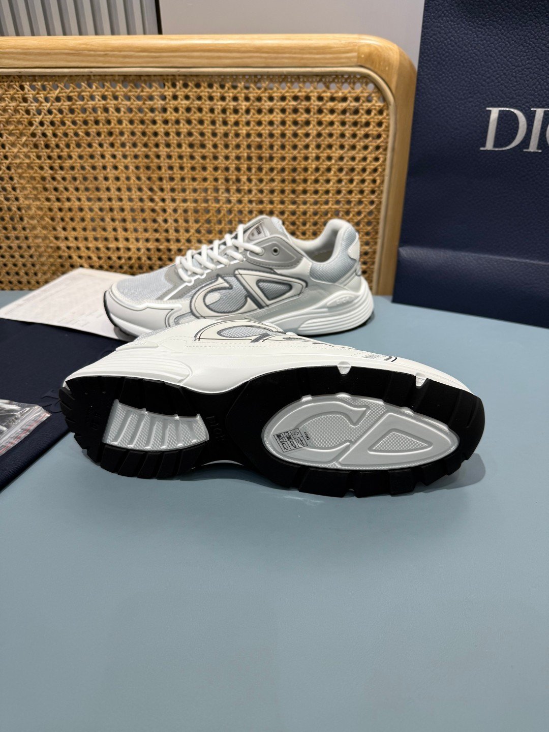 Sneakers B30 'Blanc Gris' — vue 19