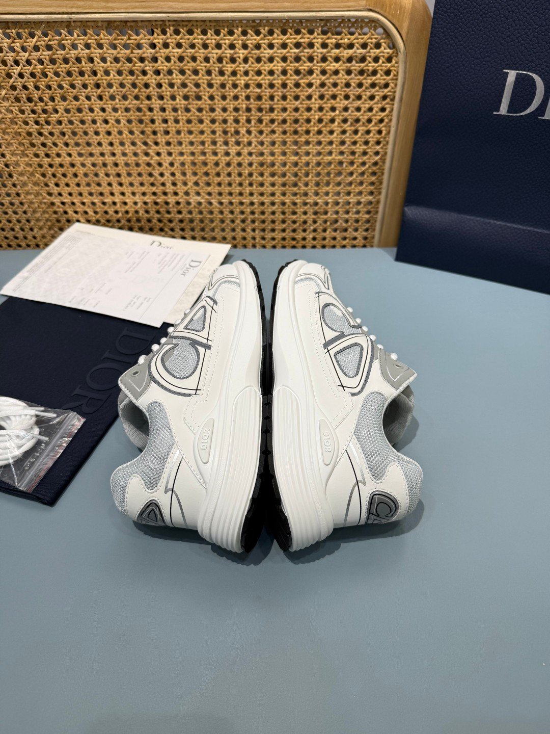 Sneakers B30 'Blanc Gris' — vue 20