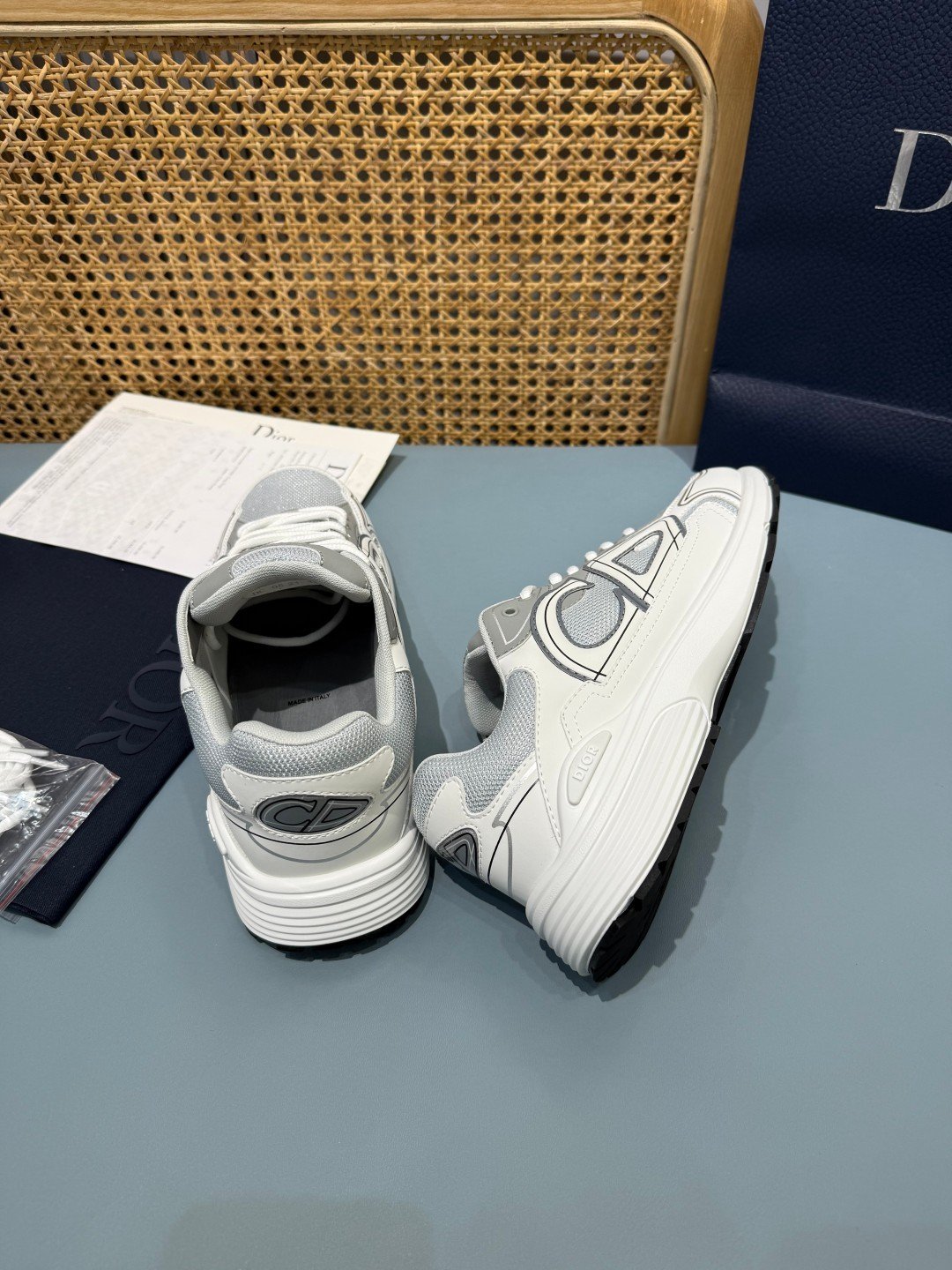 Sneakers B30 'Blanc Gris' — vue 24
