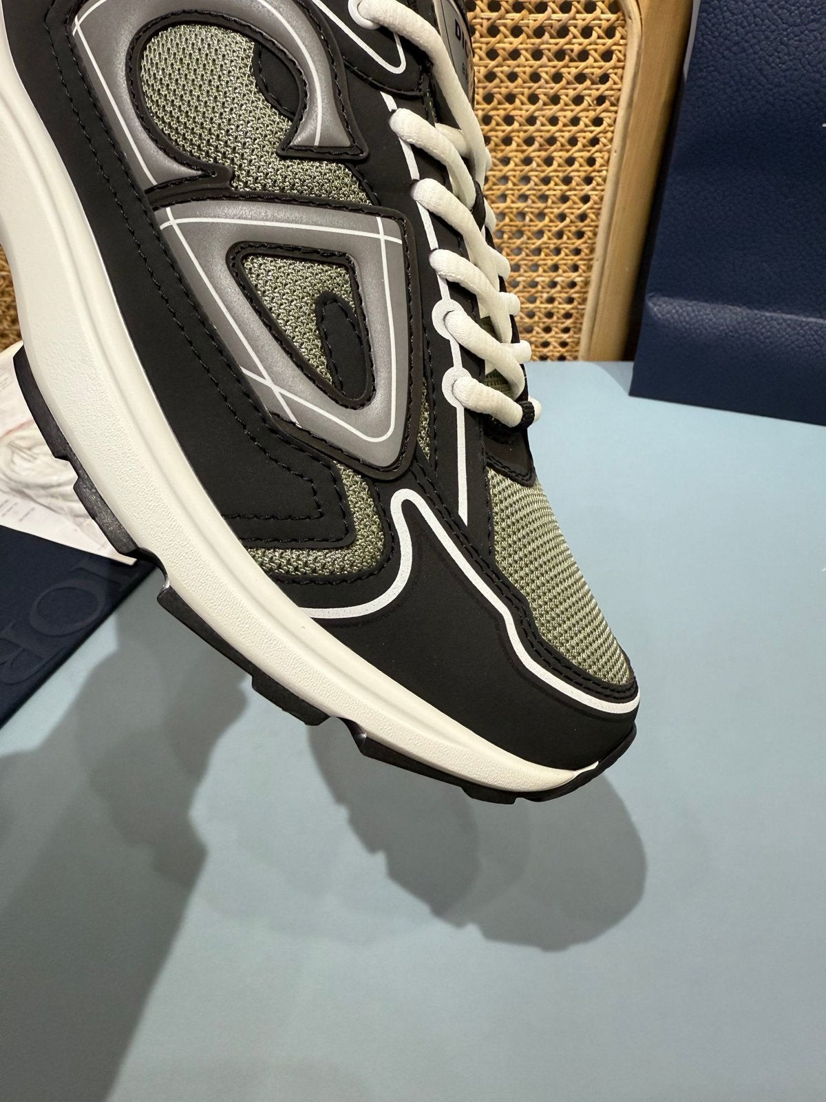 Sneakers B30 'Kaki et Noir' — vue 13