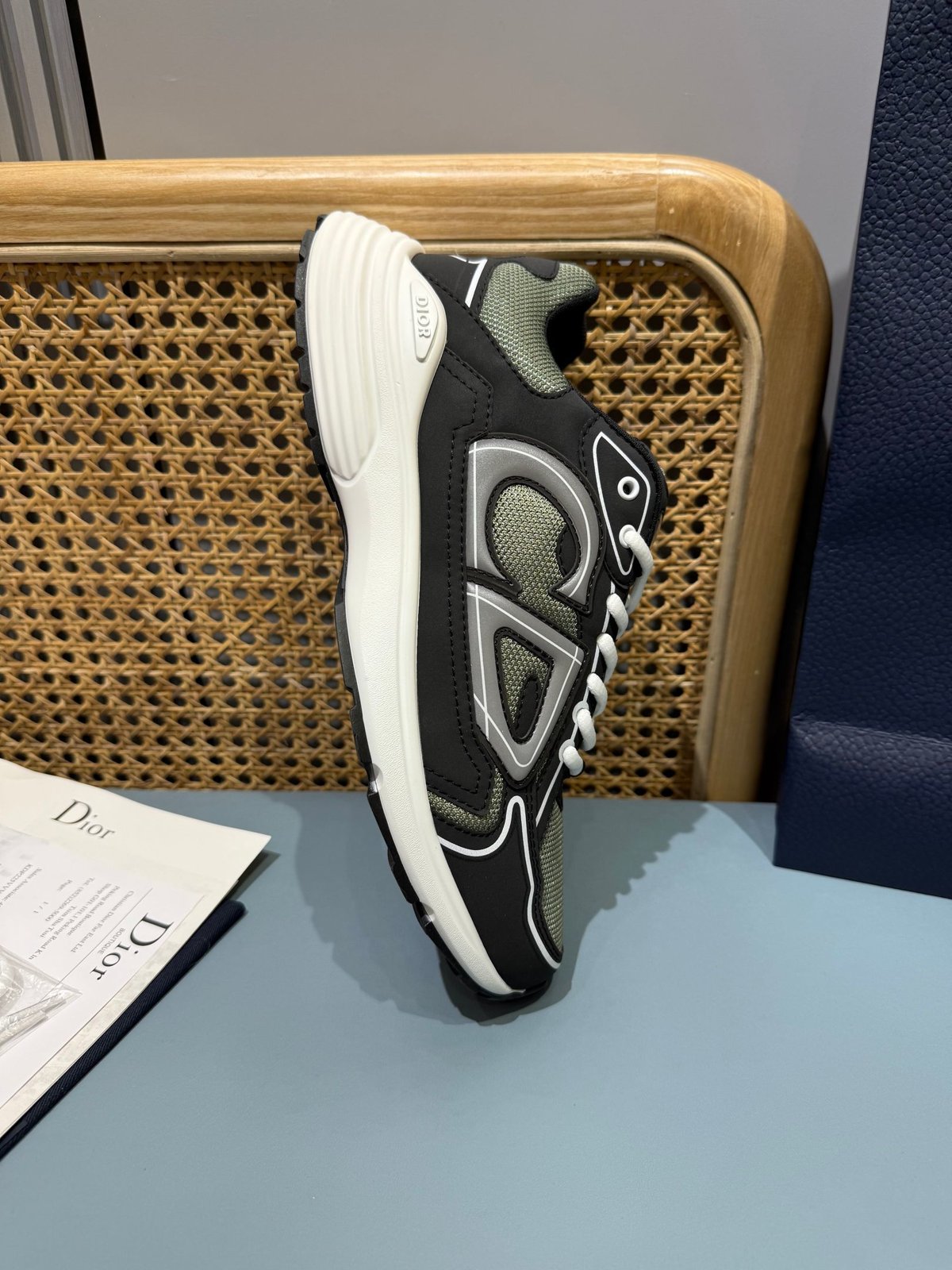 Sneakers B30 'Kaki et Noir' — vue 14