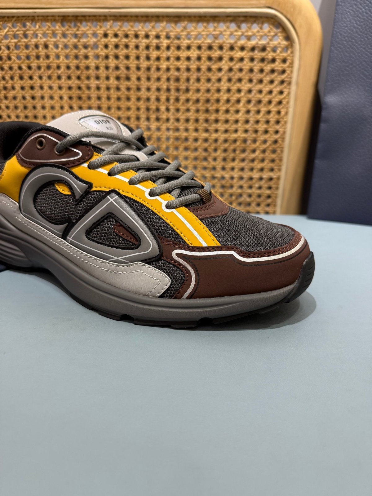 Sneakers B30 'Marron et Jaune' — vue 10