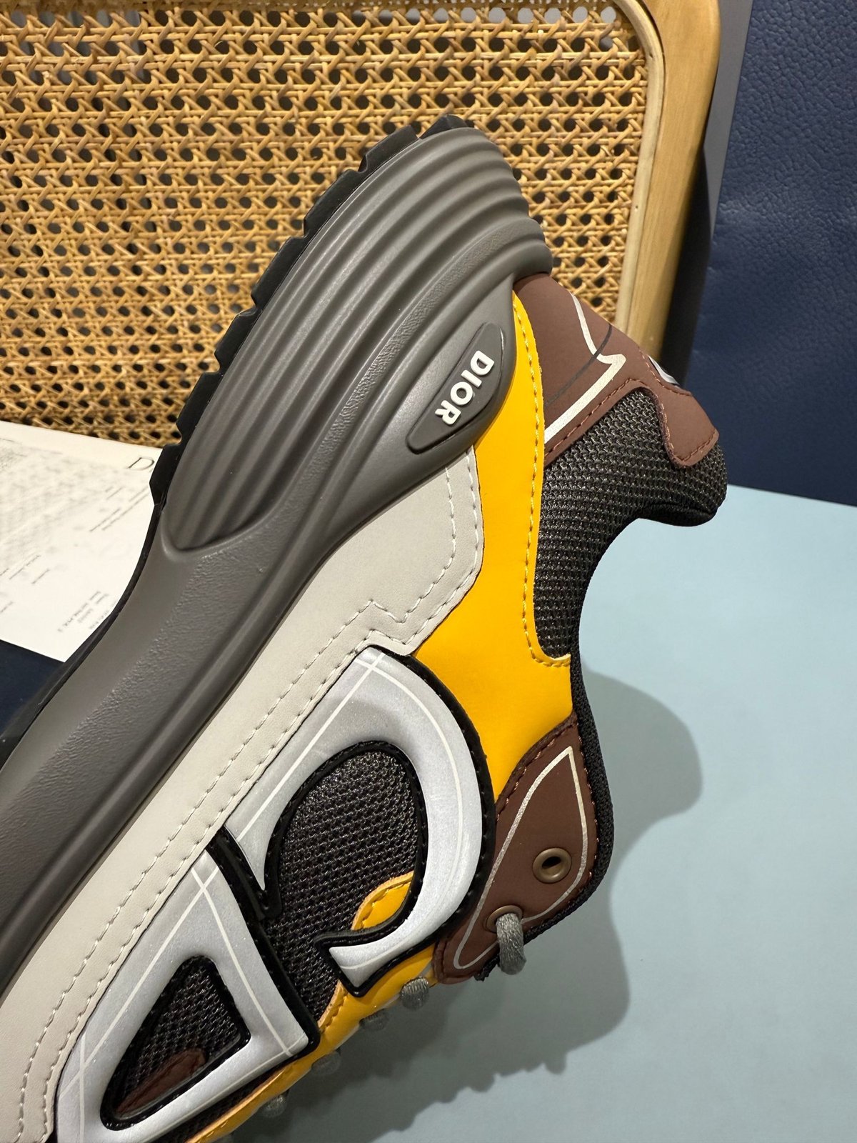 Sneakers B30 'Marron et Jaune' — vue 13
