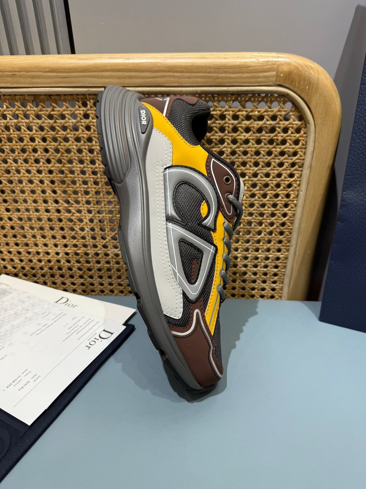 Sneakers B30 'Marron et Jaune' — vue 15