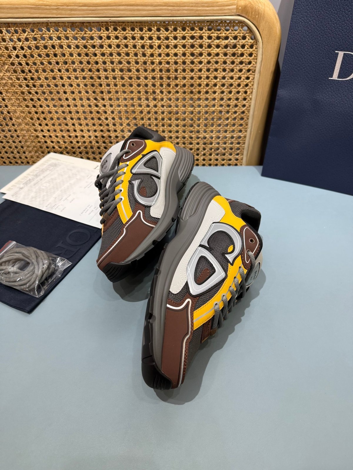 Sneakers B30 'Marron et Jaune' — vue 16