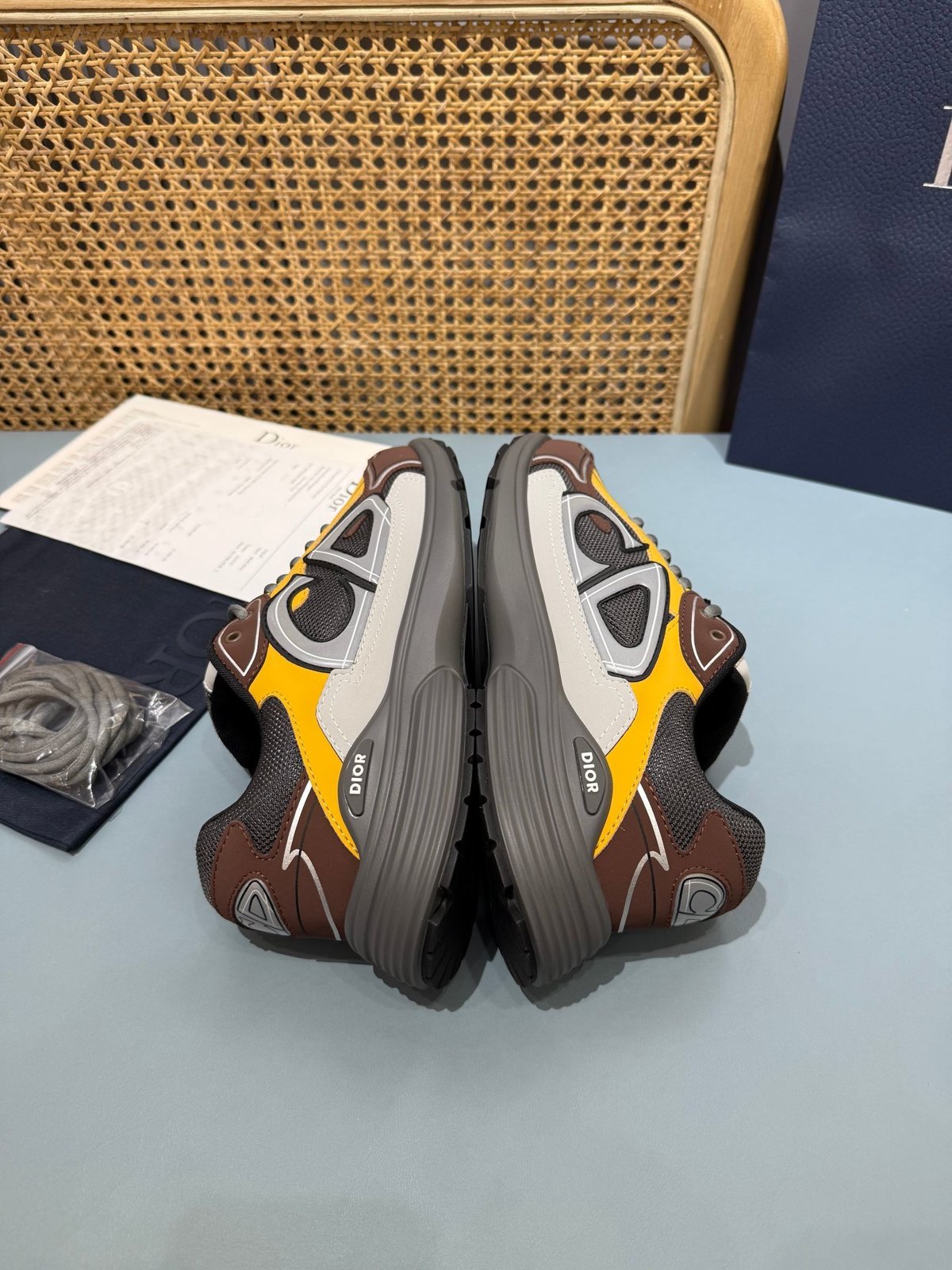 Sneakers B30 'Marron et Jaune' — vue 21